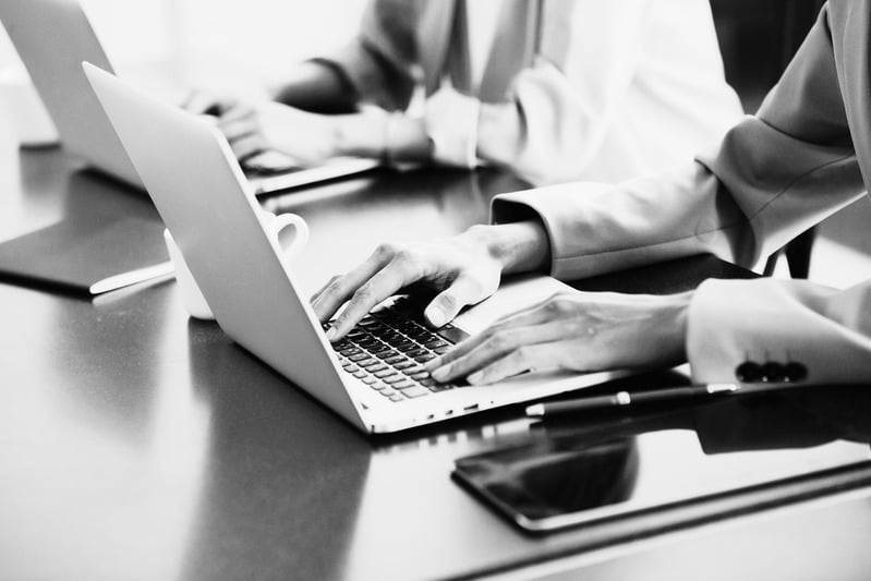 Technology infrastructure representing technology and AI enablement
